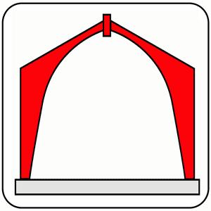 de oplegvlakken en vanaf de bovenzijde van de buitenwanden. Scheiding van binnen- en buitenruimten (akoestisch beveiligend klimatologisch visueel) en draagconstructie van het gebouw.