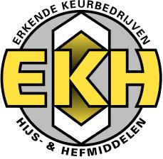 Mouthaan & Interhijs is een erkend EKH Keurbedrijf voor : EKH Onder de haak - EKH Boven de haak - hijs-, hefmiddelen en valbeveiliging hijskranen hijswerktuigen (vaste plaats of baan) Elektrische