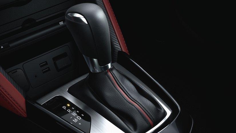 BoSE PREMIUM AUDIoSYSTEEM Bij een sublieme rijervaring hoort ook een subliem geluid, daarom beschikt de Mazda CX-3 GT-M over een hoogwaardig Bose audiosysteem met zeven speakers, dat garant