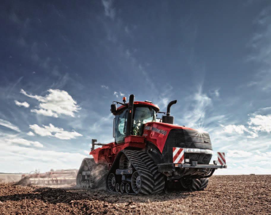 Case IH-trekkers zijn de testwinnaars in de Nebraska Tractor Test Lab trekkervergelijking / de Steiger 600 krijgt de hoogste cijfers op het gebied van trekvermogen en brandstofrendement Efficient