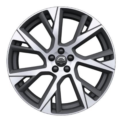 895 - p p WIELEN V90 Zomerwielenset 21" 10-Open spaaks Turbine Tinted Silver met 245/35 R21 banden 2.723,14 3.