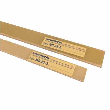 artikelnummer type materiaal dikte breedte lengte kg/st Y453000015 Knelstrip PVC 3 18 75000 4,000 Y453100325 Knelstrip BS polyester 3 25 3000 0,250 Y453100535 Knelstrip BS polyester 5 35 3000