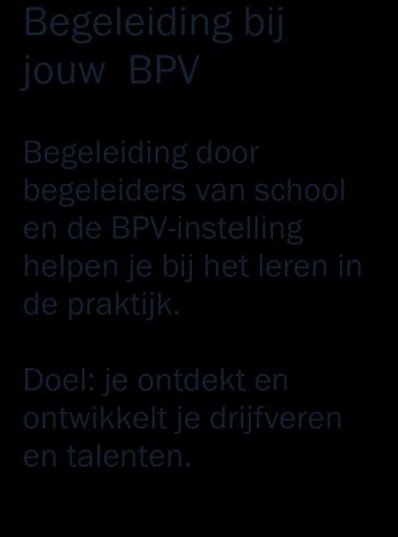 loopbaan van de student. Wij besteden er in de opleiding op verschillende manieren aandacht aan.