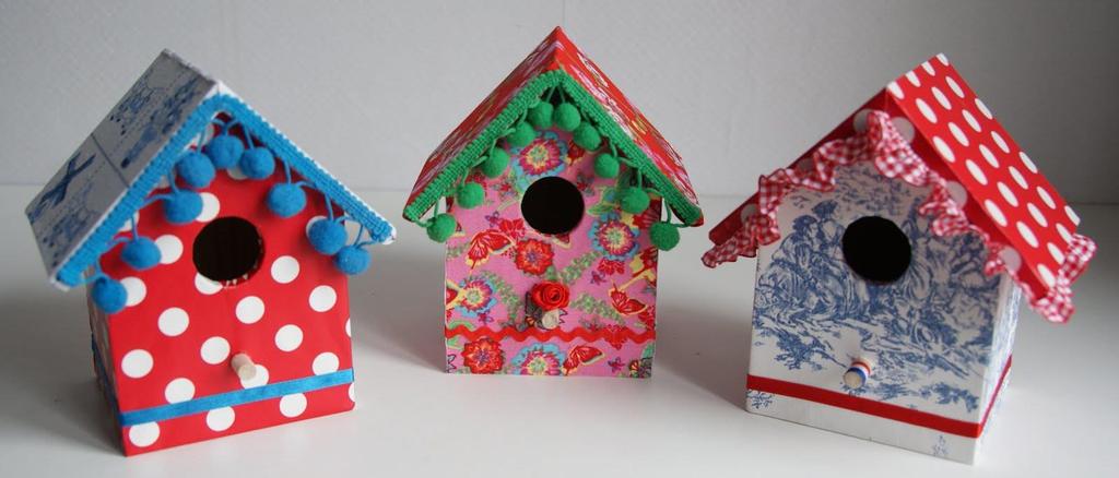 Workshop: Vogelhuisje pimpen Voor wie: kinderen