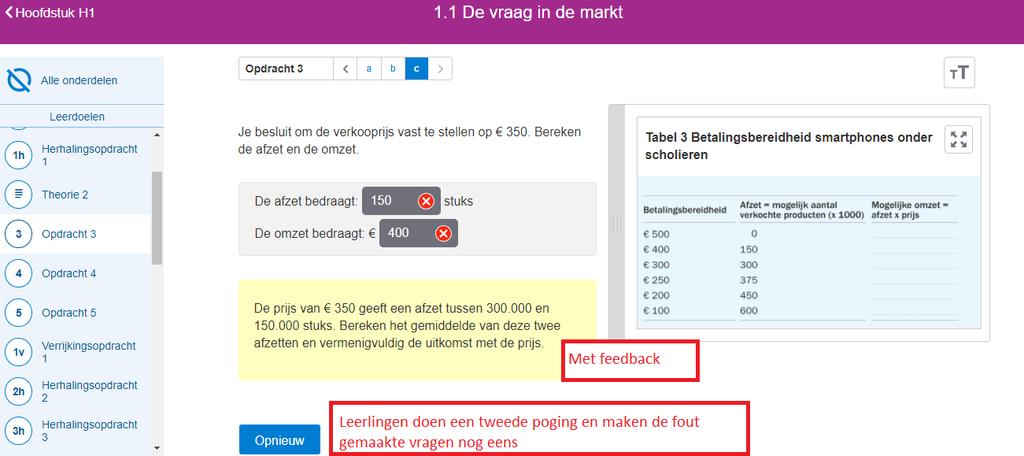 3 Meer dan de lesstof in het boek Het online lesmateriaal biedt meer dan het lesmateriaal in het boek.