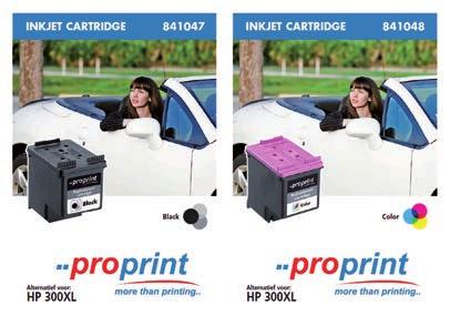 Compatible cartridges en toners 2 PROPRINT INKTCARTRIDGES VOOR HP PRINTERS Proprint is het voordeligste alternatief voor printersupplies.