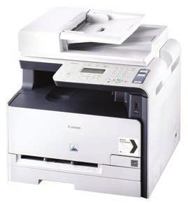 Multifunctionele machines 3 CANON KLEURENLASERMULTIFUNCTIONAL MF8040CN Kleuren All-in-One, geschikt voor het netwerk: printen, kopiëren en scannen.