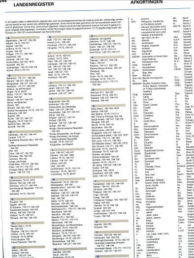 Het landenregister Heb je ooit gehoord van Samoa? of van Tadzjikistan, Kiribati of Djibouti?