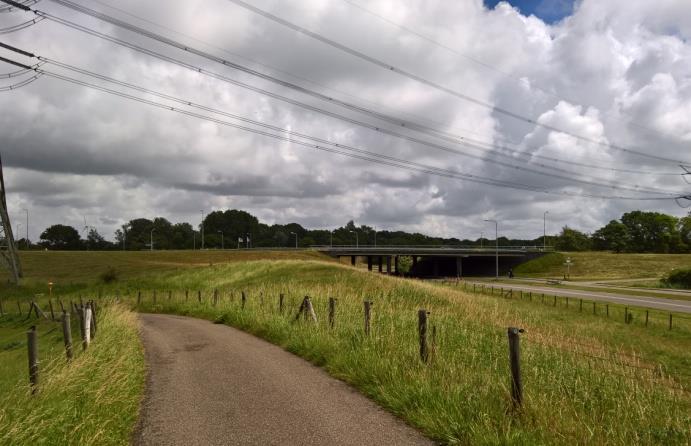 115m raster vervangen (plaats nader te bepalen). Klepelmaaien en egaliseren met Rotorkopeg. 8. Dijk Zuid-Hollands Landschap.