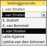 Sluit de query zonder deze op te slaan Criteria voor een opzoekveld Als u een criterium wilt opgeven voor een opzoekveld, moet u het nummer of id opgeven in plaats van de waarde die in de tabel wordt