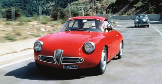 Beste lezer, Giulietta SZ (1960 1962) Een doel dat werd bereikt door de vurige wil om de snelste, meest capable en als italiaans automerk zijnde meest stijlvolle auto s ter wereld te ontwikkelen.