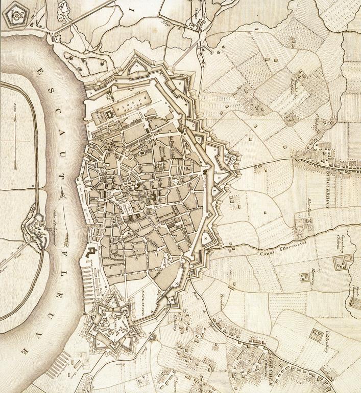 Plan de la Ville et de la Citadel de Anverse (Plan of Anwerp and its Cidadel), 1805, Ambrose