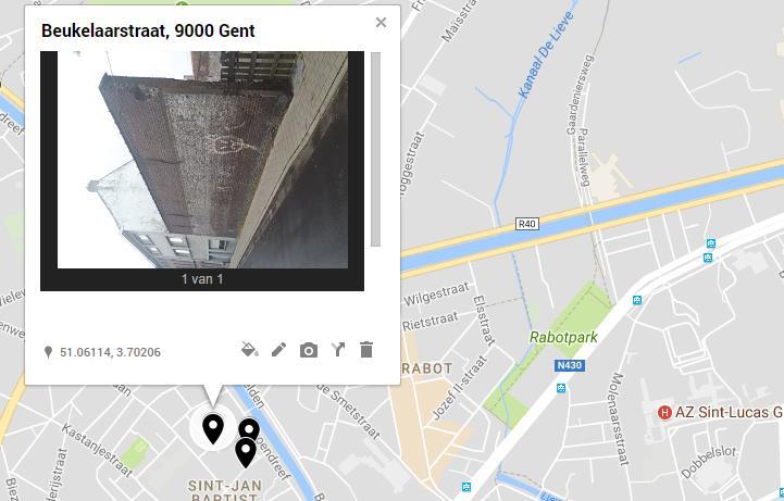 Beukelaarstraat Adres (straat, huisnummer, stad, postcode) Beukelaarstraat, 9000 Gent De muur heeft geen specifiek huisnummer.