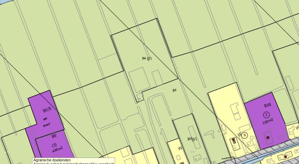 BESTEMMINGSPLAN Het bedrijf is gelegen in het bestemmingsplan Buitengebied van de gemeente Lopik en heeft de bestemming Agrarische doeleinden, Agrarisch gebied met landschappelijke openheid en een