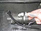 Unclip & remove the MAP (Manifold Air Pressure) sensor from the side of the air box assembly.