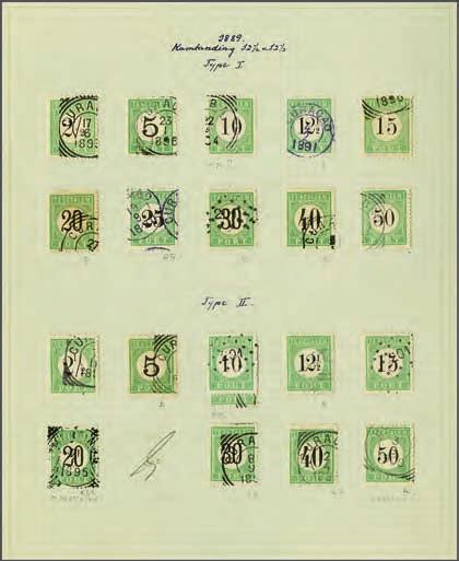 Poststukken beport met emissie 1889 zijn uiterst zeldzaam!