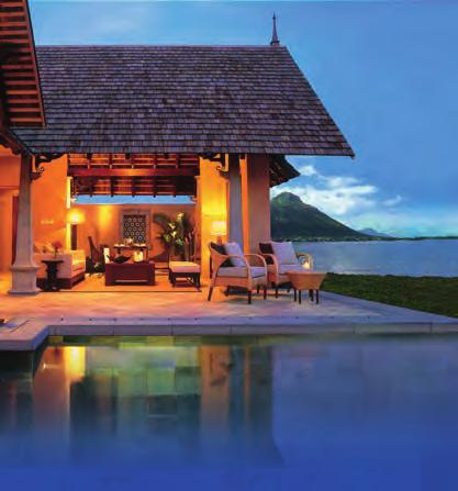 Exclusive Suite Villa (220 m²): met privé-zwembadje en grotere woon-/slaapkamer, aan het strand.
