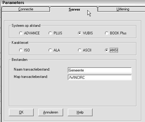 Indien het bijwerken niet zou lukken blijven de registraties sowieso bewaard op je lokaal systeem onder de map c:/program Files/Wincirc/(naam transactiebestand).