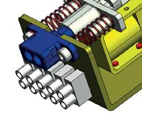 .3 MOTOR EN ENCODER. Sluit de motor M aan op de connector J.. Sluit de encoderkabel van de motor M aan op de connector J. 77 F!