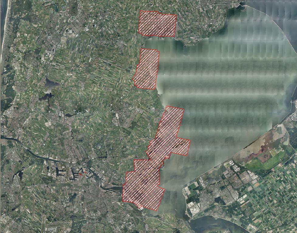 Figuur 4: Luchtfotodekking op basis van beeldmateriaal uit