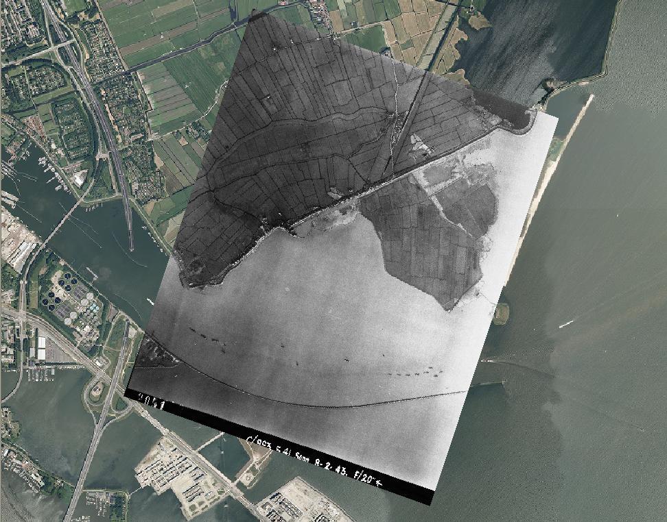 Datum opname: 08 februari 1943 Locatie: Durgerdam tot aan Kinselmeer Beeldkwaliteit: goed