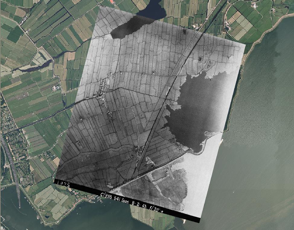 Datum opname: 08 februari 1943 Locatie: Durgerdam en Kinselmeer Beeldkwaliteit: goed