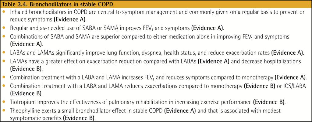 Bronchodilatoren bij stabiel COPD 2017 Global