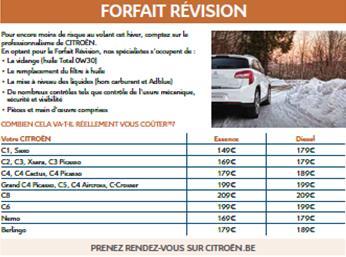 FORFAIT REVISION Etant donné que vous êtes de plus en plus nombreux à utiliser quotidiennement notre offre de forfaits nationaux, il nous