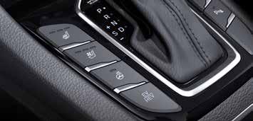 Hyundai s zestraps automatische transmissie met dubbele koppeling (DCT) geeft snelle feedback voor een sportief en efficiënt rijgedrag.
