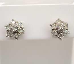 50 ct et 1 perle - 8.6 g brut (Taille: 55) Ring in 18 kt geelgoud bezet met 2 diamanten hartslijpsel +/- 0.