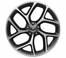 19" 15-Spoke 'Style 1015' Black C52M Banden voor: 225/40 R19 93Y Banden achter: 255/35 R19 96Y 19" 5-Split Spoke 'Style 5031' Silver/Diamond Turned C52V Banden voor: 225/40 R19 97Y Banden achter: