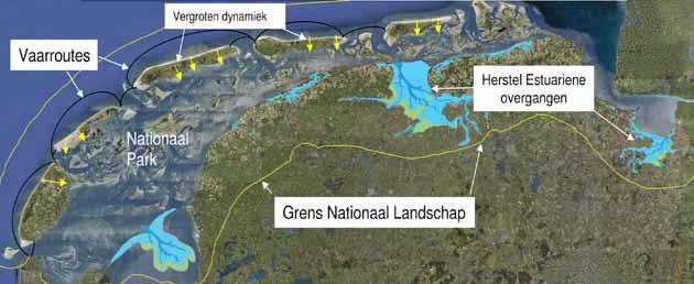 Impressie kijkrichting deltanatuur voor het Waddengebied Figuur 5.