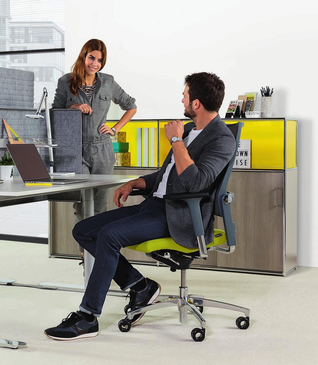 Le designer Martin Ballendat a conçu un design unique pour Lordo, permettant ainsi une position assise dynamique et sans fatigue pour l utilisateur.