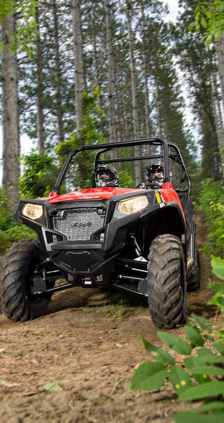 RZR 570 RZR 900 EPS Krachtig en efficiënt, dat is de RZR 570.