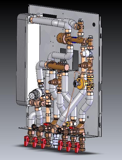 Nieuw: Dynamische hydraulische debietinregeling CV circuit: Thermostatishe