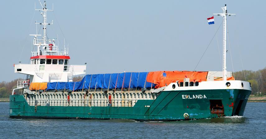 , Leer onder bouwnummer 419 als NORDANA SEA, 25-1-2016 ETA te Delfzijl vanaf de bouwwerf te Leer, 3-2-2016 van de werf en de eerste technische proefvaart op de Eems, 3-2-2016 te Delfzijl, 2-2016