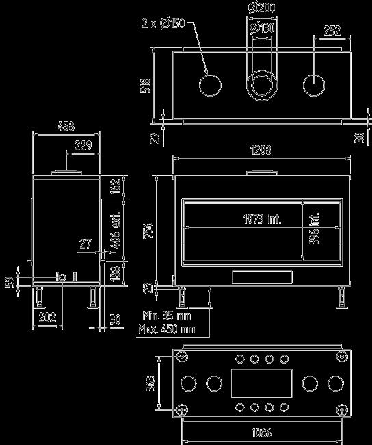 Luna 1150 DH Diamond vermogen / puissance *2-8,5 KW