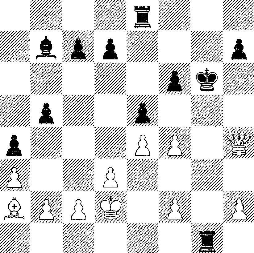 17. Rd1 g1 On this point I thought chess is a simple and enjoyable game Shredder agrees with +3 for white 17.... Ra6-c6 18. Qc3-d2 Qd8-e7? A blunder of the Champion says Shredder: +9 for white.