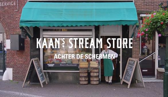 In een livestream store wordt de offline wereld met online wereld gecombineerd. Dit alles is live te volgen via een online videoverbinding.