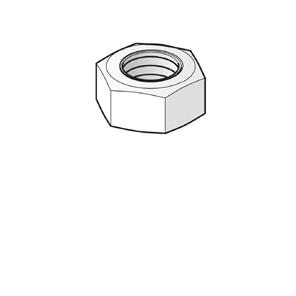 50 - M1 50 0,058 100 P st/pc Eenheid Unité Te bestellen per volle verpakking. A coander par emballage complet. M Moer (DI 934) / Ecrou (DI 934) Mat. Opt.