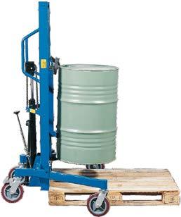 Vatheffer voor op een heftruck voor 1 vat van 200 liter 61 300 18-1110 D 2540 Vatengrijper voor op een heftruck voor 1 vat van 200