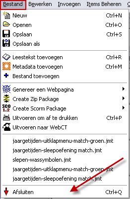 (Figuur 9) Figuur 9 13. Probeer de oefening uit door de woorden aan de rechterkant naar links te slepen.