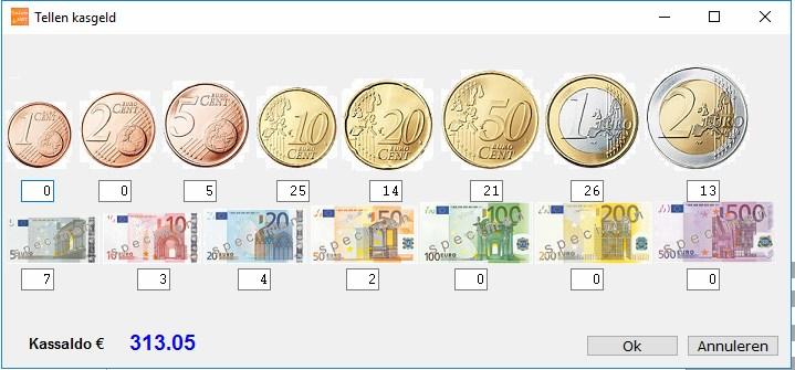 Keus papierformaat Bij afdrukken van de dag afsluiting is de keus voor het papierformaat toegevoegd. Deze keus is zichtbaar indien bij voorkeuren de optie Formulierkeuze bij rapportage is aangevinkt.