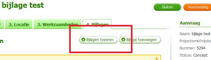 Ook kan je een auteur opgeven en de datum van de laatste wijziging (standaard de datum van de dag waarop je bezig bent met de aanvraag).