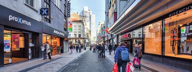 Desinvesteringen Het blijft de strategie van Vastned Retail Belgium om op termijn het aandeel van de mixed retail locations in de vastgoedportefeuille van de vennootschap te verminderen en te