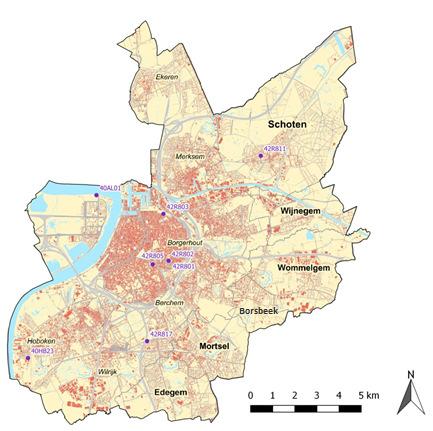 3 OVERSCHRIJDING VAN DE NO2-JAARGRENSWAARDE IN DE LUCHTKWALITEITSZONE BEF02A AGGLOMERATIE ANTWERPEN In dit hoofdstuk wordt ingegaan op de historische en actuele situatie inzake de overschrijding van