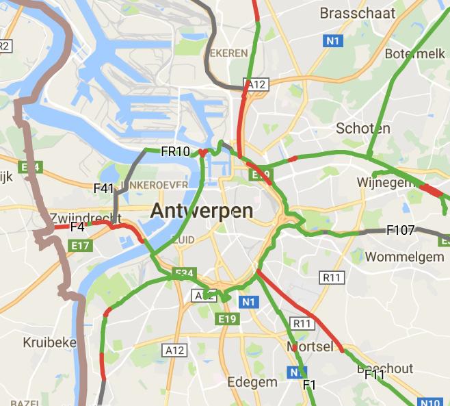 gegeven van de reeds bestaande en nog aan te leggen of af te werken fietssnelwegen in de luchtkwaliteitszone BEF02A Agglomeratie Antwerpen. 3. Het promoten van een echte fietscultuur.
