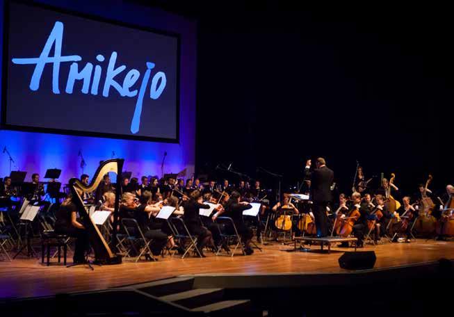 Amikejo Het euregionaal jeugdsymfonieorkest Amikejo verzorgt een bijzonder concert in de Sint Lambertuskerk Maastricht.