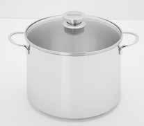 ) ean-code Référence Diamètre Diamètre du fond Volume Hauteur Prix (PP TTC) code EAN KOOKPOT/KOOKPAN MET GLAZEN DEKSEL / CASSEROLE AVEC COUVERCLE EN VERRE 34318 Ø 18 cm 16 cm 2,2 l 9 cm 140,00 5