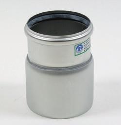 *DN/OD = Buitendiameter (mm) SitaAttika verloopstuk naar zinken afvoerpijp, uit titaanzink, voor de overgang van SitaAttika buis naar zinken afvoerpijp.
